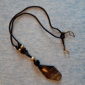 Resin Wood Neclace